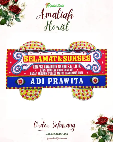 Papan Bunga Ucapan Selamat Balawa